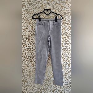 Pixie High Rise Pant - Blue/White